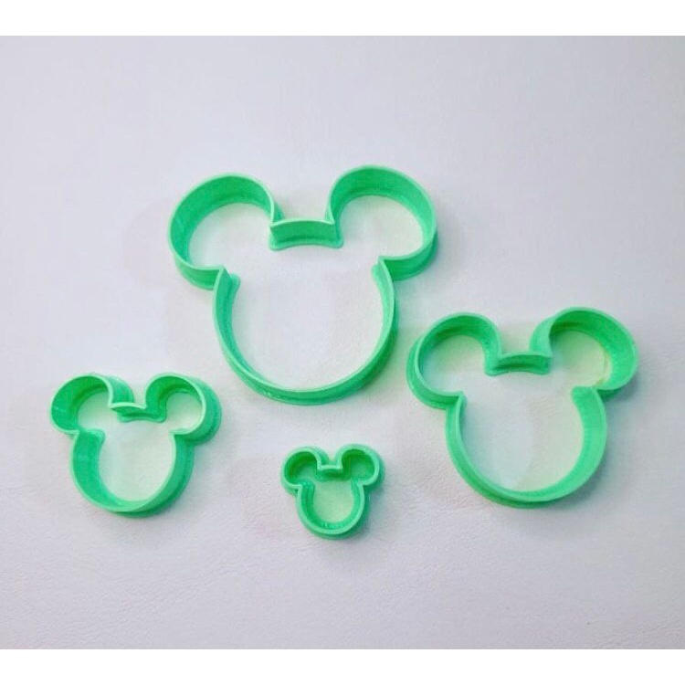Kit Cortador Mickey 2 ,3, 4 e 5 cm em Oferta na Shopee