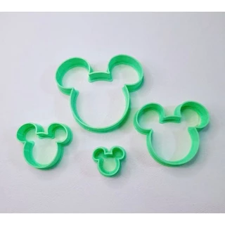 Kit Cortador Mickey 2 ,3, 4 e 5 cm