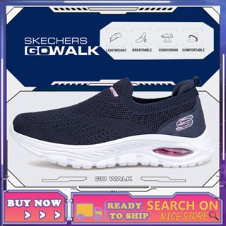 [Skechers _ Go-WALK Tênis Feminino Kasut Caminhada Wanita