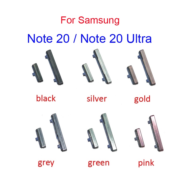 Botão Power Volume Para Samsung Galaxy Note 20 Ultra em Oferta na Shopee