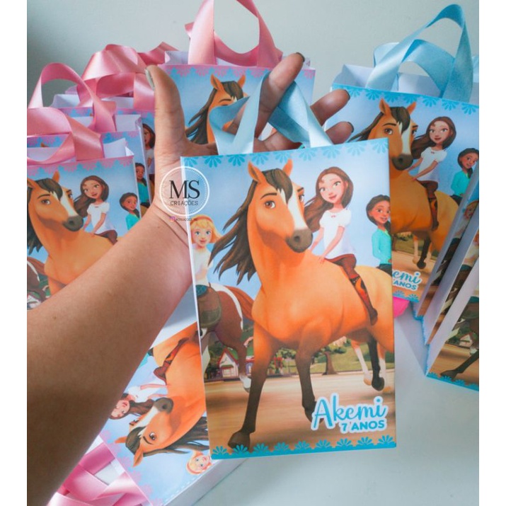 KIT 10/15/20 Sacolinhas Surpresas, Festa Spirit, Lembrancinhas, Aniversario, Personalzadas.