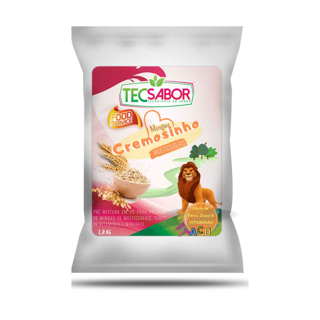 Mingau Cereal Infantil Cremosinho 1Kg TecSabor