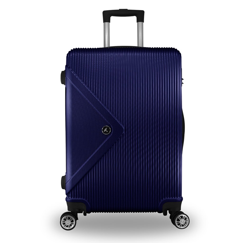 Mala De Viagem Grande 15kg Viagem Avião Amplo Espaço Interno Roda 360º ABS Rígido Organizador
