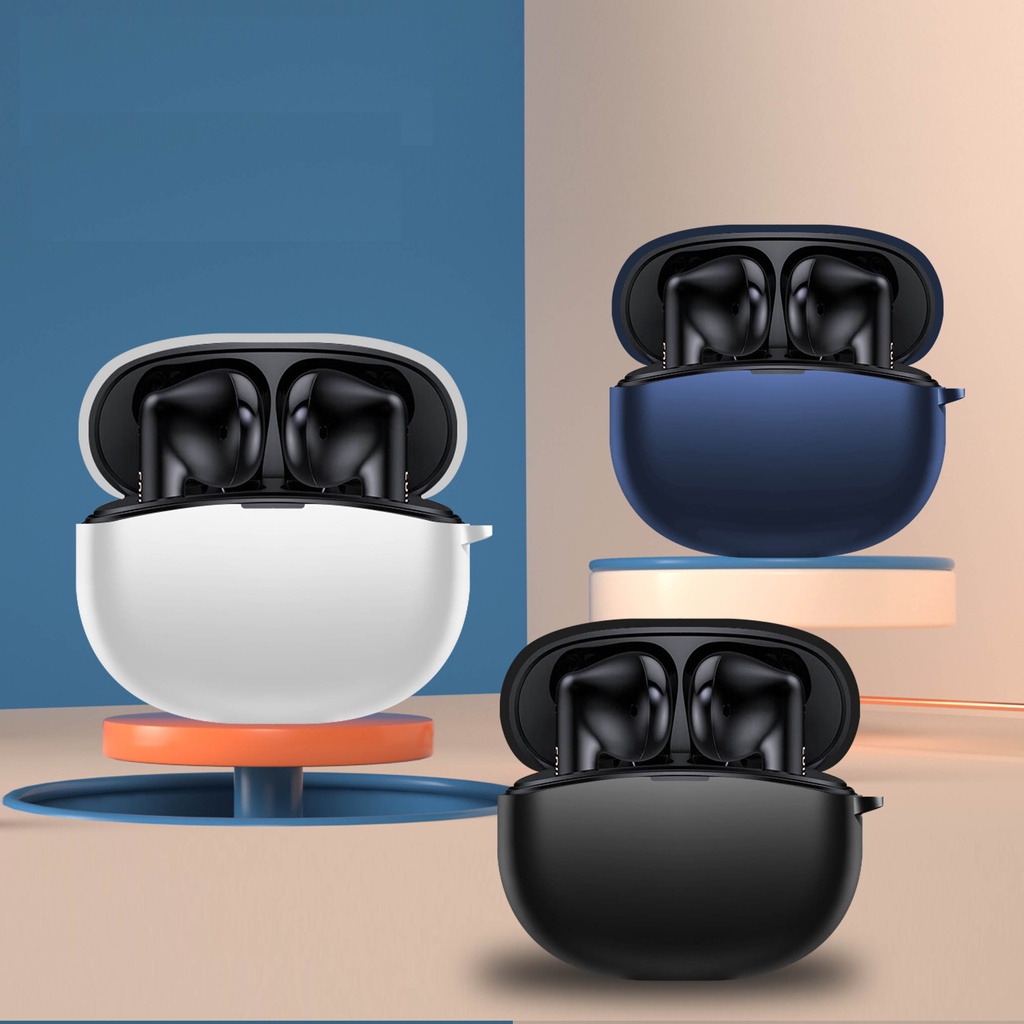 【 Stock Ready 】 Cor Sólida Para EDIFIER W100T Capa Macia Fone De Ouvido