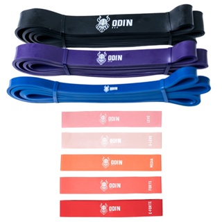 Elastico Treino Mini Band + Super Band Extensor Odin Fit em Oferta na Shopee