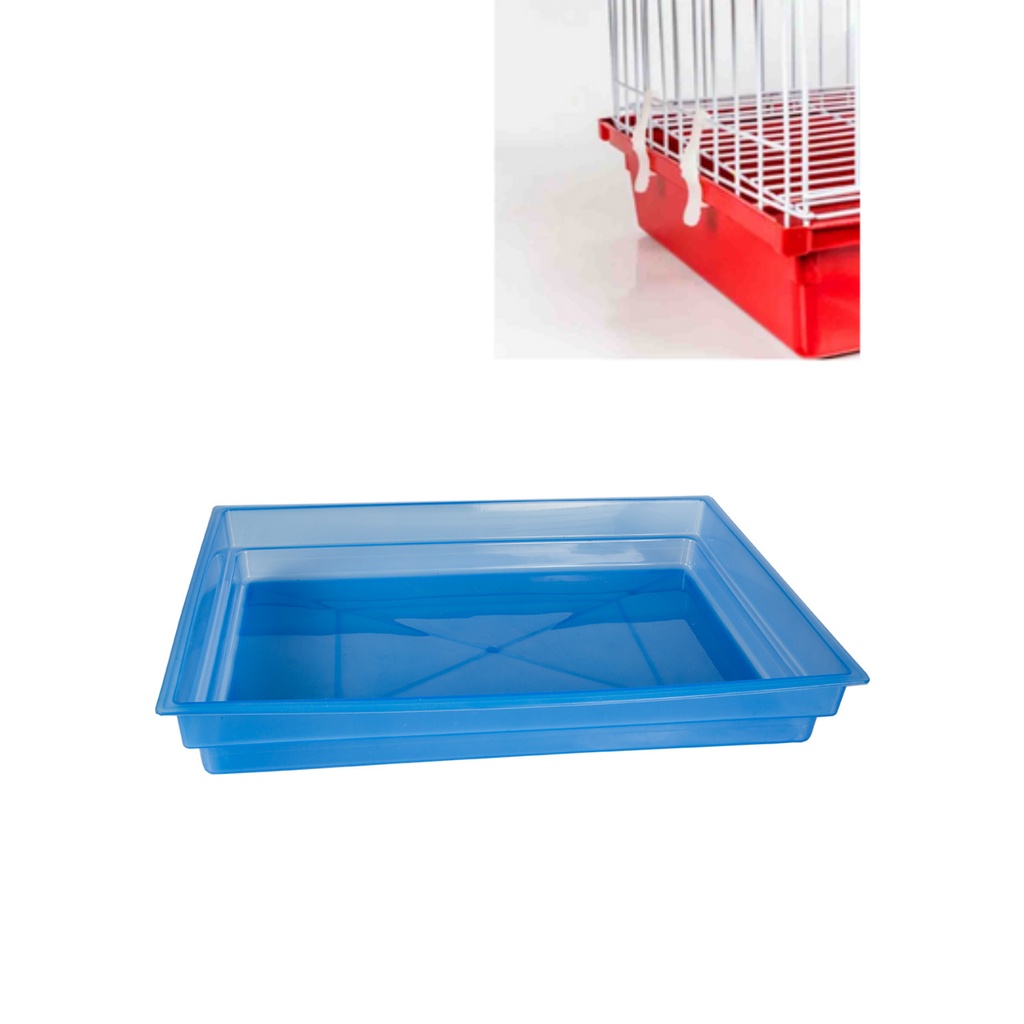 Bandeja GG Para Gaiola e Viveiro Com 04 presilhas Para fixar em Oferta na Shopee