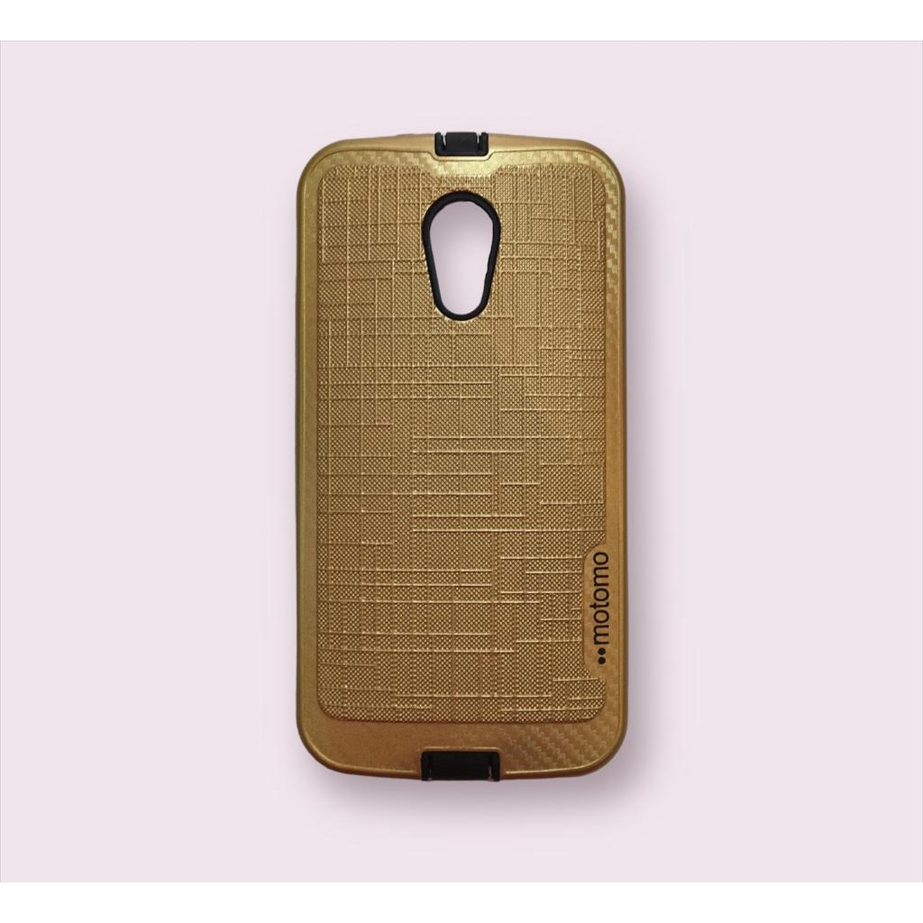 Capa Capinha Anti-impacto Dourada Celular Motorola Moto G2