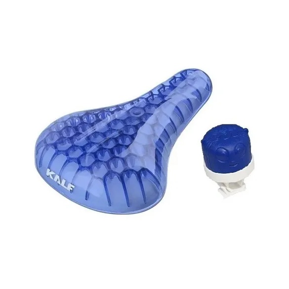 Kit Selim Banco Infantil Colmeia + Buzina Bike Fon-fon Cores