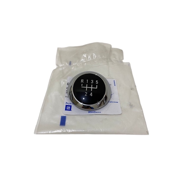 Acabamento bola manopla cambio marcha Onix prisma Spin Cobalt original Gm