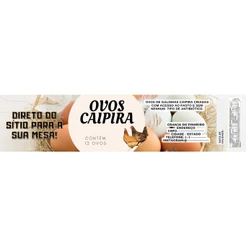 Rótulos para cartela de ovos