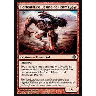 Elemental do Deslize de Pedras - Magic The Gathering