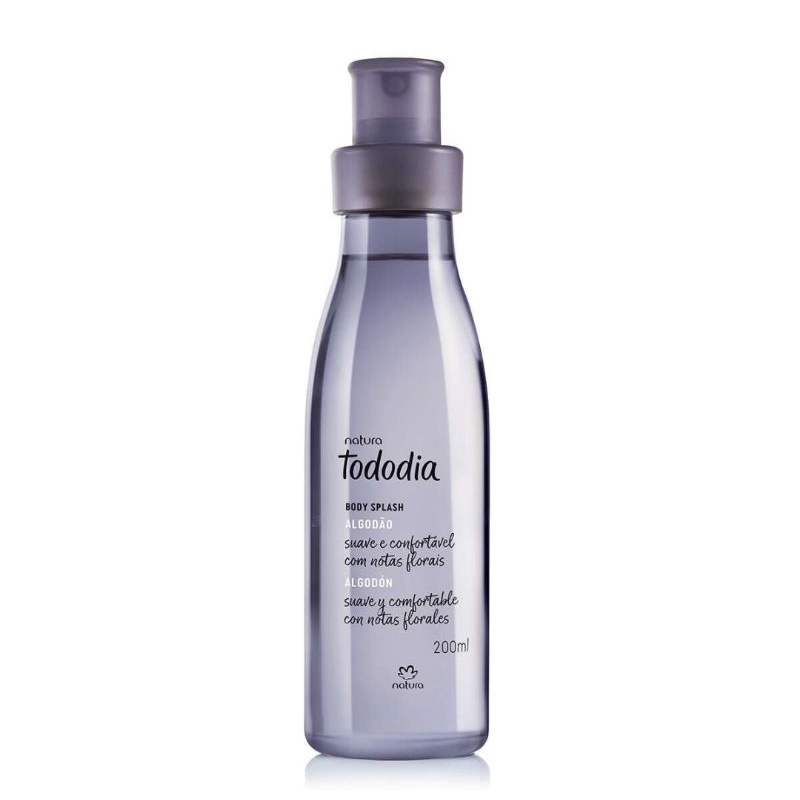 Tododia Algodão Body Splash Desodorante Colônia Feminino - 200 ml