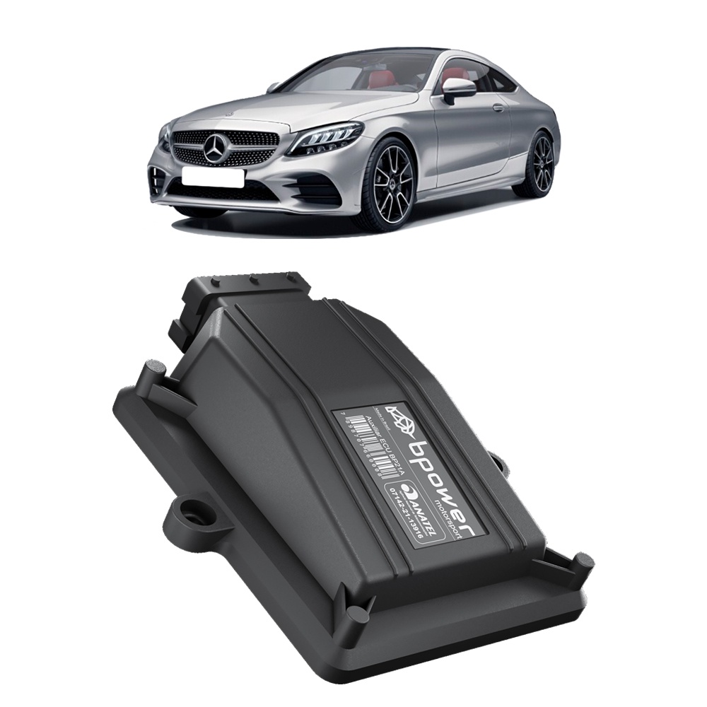 Chip de Potência Plug&play com Bluetooth para Mercedes C300 2.0T 2018 - Bpower