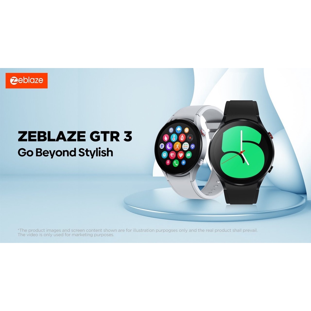 Smartwatch Zeblaze Gtr 3 Lançamento Bluetooth 5.1 Faz Ligação IP68 Original