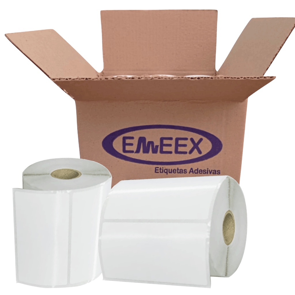 Etiqueta 60x30 Termica Adesiva, Caixa 20 Rolos - Balança Toledo, Filizola, Urano, Ramuza, Elgin, UPX...
