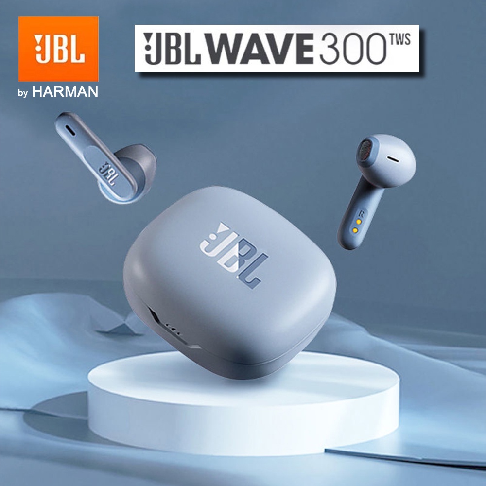 Fone De Ouvido JBL Wave 300 TWS Com Microfone Embutido Bluetooth Fone Sem Fio