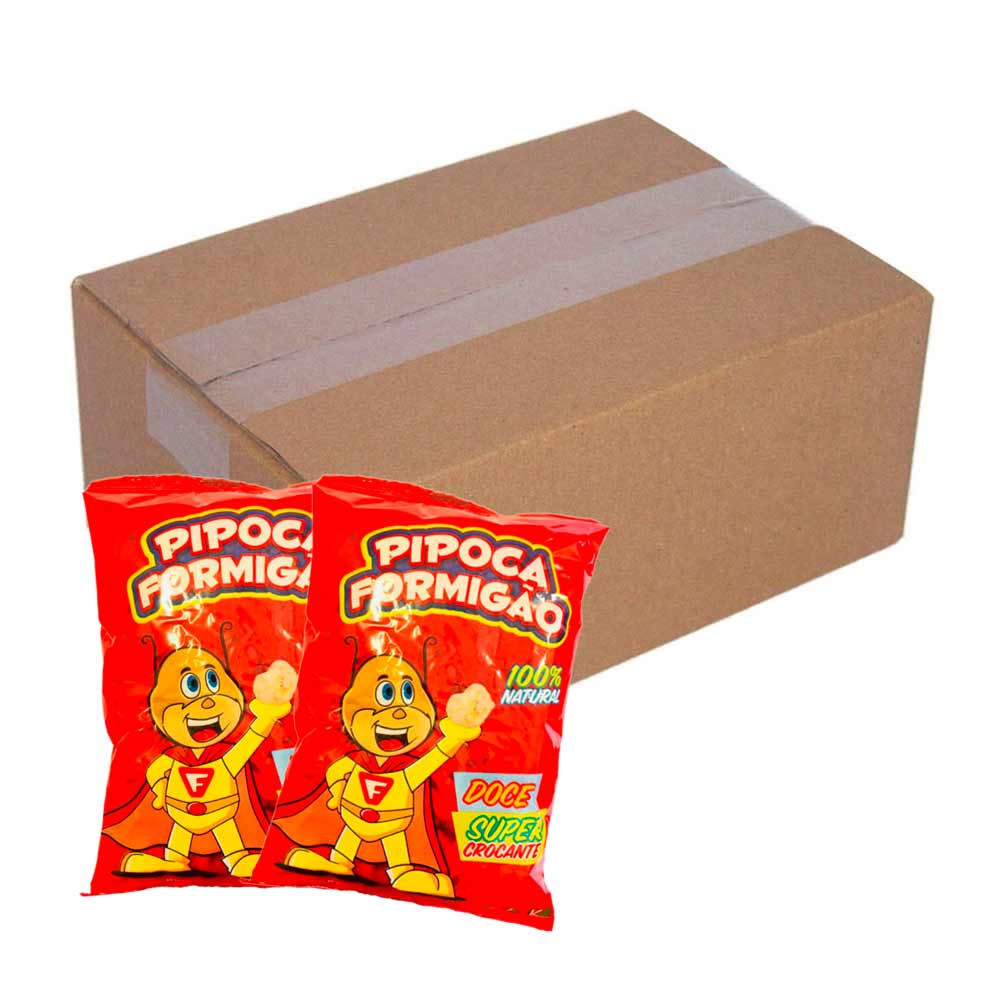 Pipoca Doce 120g c/10 - Formigão