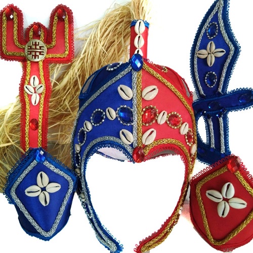 Paramenta De Ogum Frete Grátis Todo Brasil  Xoroque Capacete