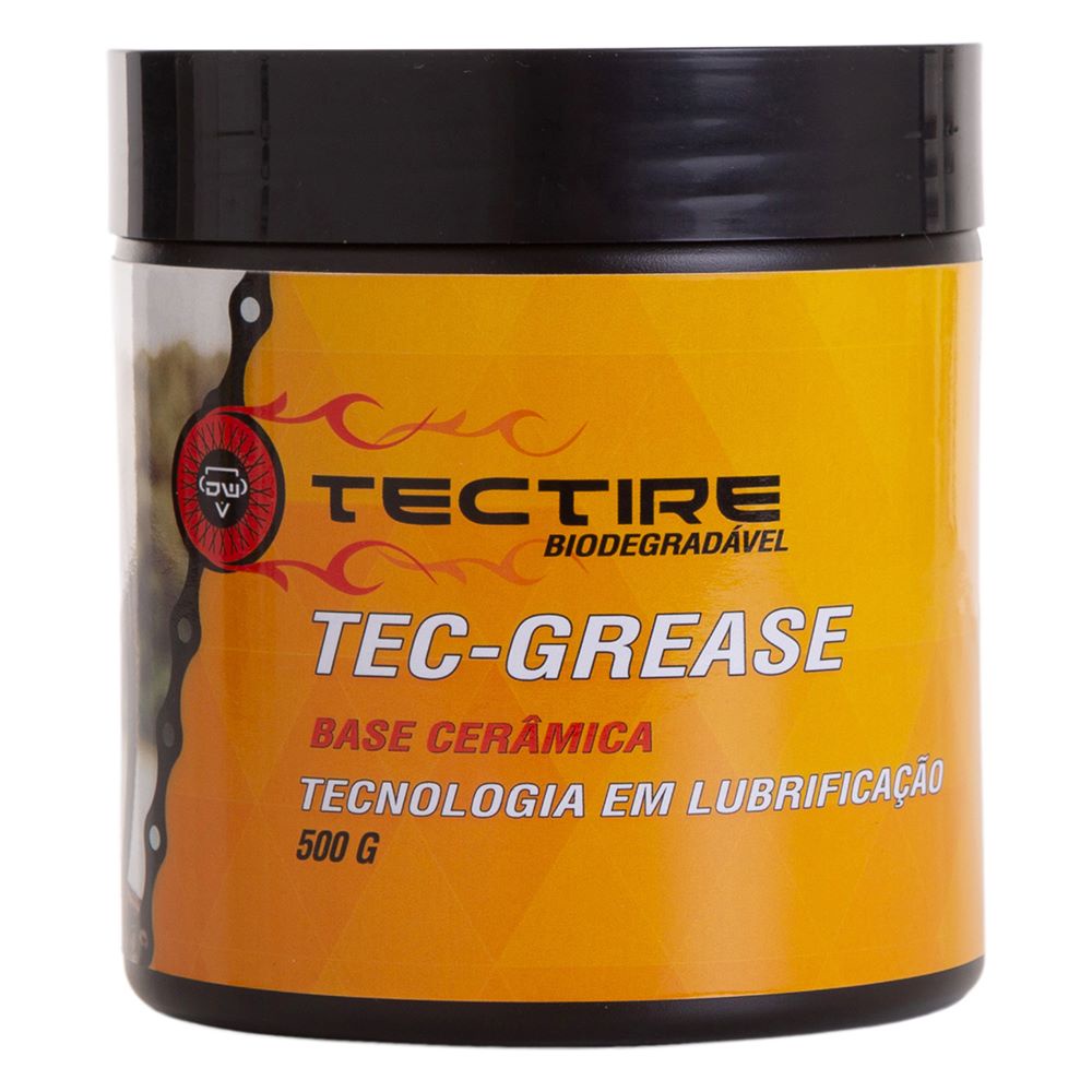 Graxa Tectire Branca Tec Grease Base Cerâmica 500g Tec Tire Promoção