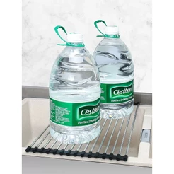 Escorredor Louças Esteira Multifunções Aço Inox 47cm