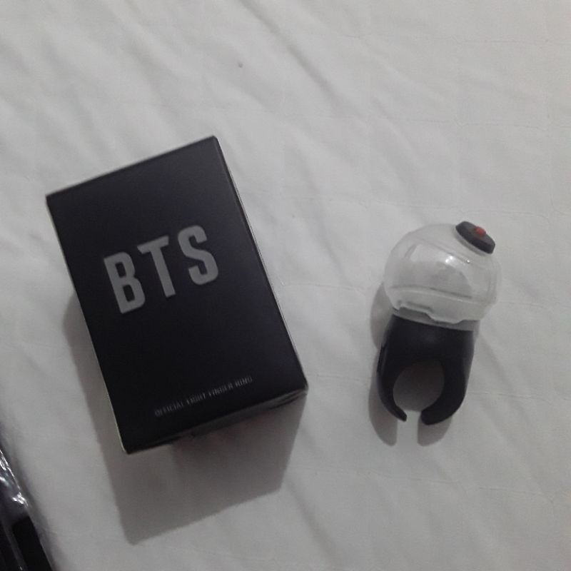 BTS Lightstick Army Bomb Light Finger Ring Shopee Brasil