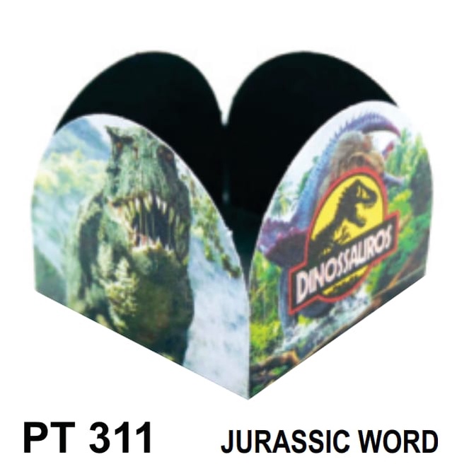 50 Forminhas Para Doces Festa Dinosasuro Pt311 (Jango) - Home & Living