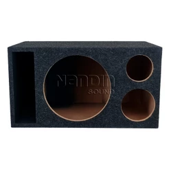 CAIXA SOM AUTOMOTIVO TRIO 1 ALTO FALANTE 12 POLEGADAS MDF 15 MM (L: 61 X A: 33 X P: 36 CM)