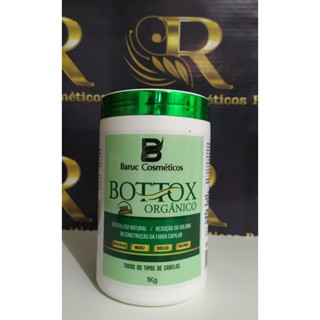 Bottox Orgânico Efeito Liso Natural Sedosidade+Maciez+Brilho+Balanço Baruc Cosméticos