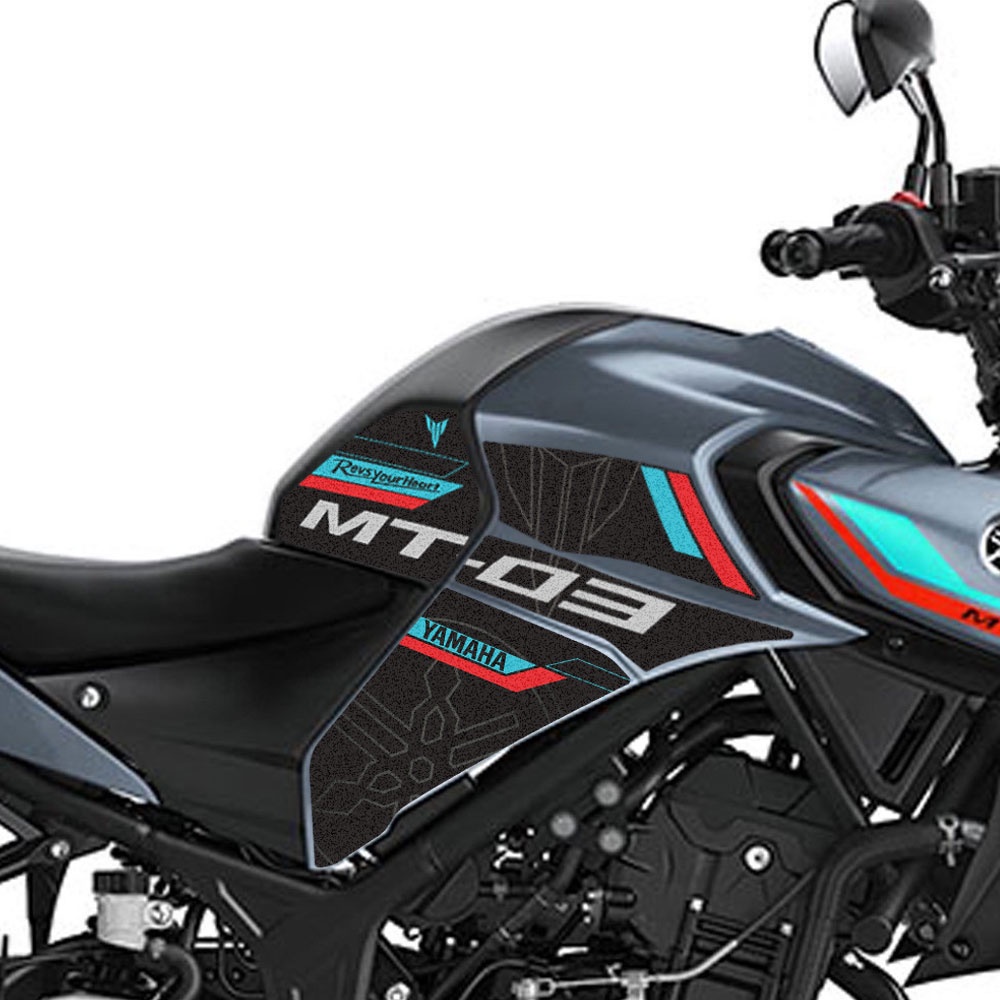 Adesivo Protetor Para Tanque De Combustível De Motocicleta 3M YAMAHA MT03 MT-03 03