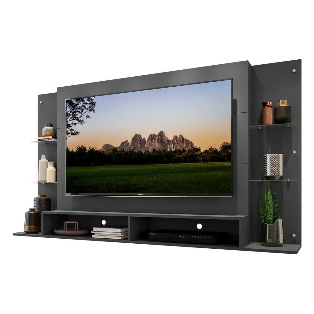 Painel para TV até 60" Multimóveis Nairóbi FG2739 Grafite - Home & Living
