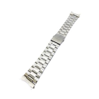 Pulseira para Relógio Aço Terminal Curvo 20mm+Pinos