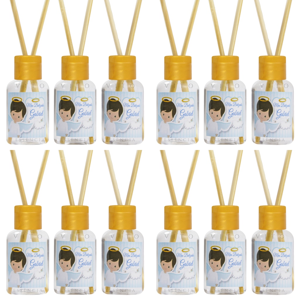 50 Mini Aromatizador Lembrancinha Batizado Comunhão Igreja Brindes Personalizados em Oferta na Shopee