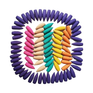 Kit Incenso Backflow Cone Cascata Gota 30 Unidades Sortidas em Oferta na Shopee