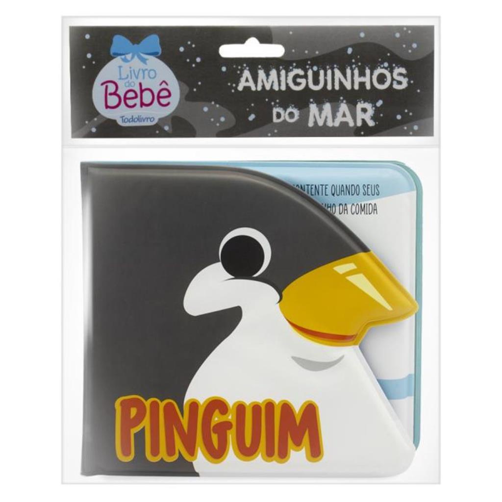 Livro Amiguinhos do mar II: Pinguim - Todo Livro