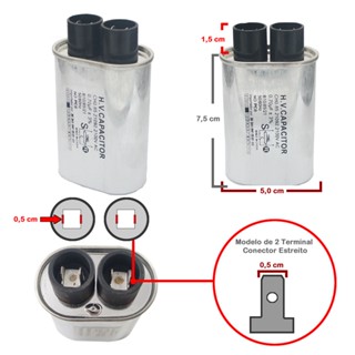 Capacitor Microondas 0.70uf X 2100v - Novo !!!