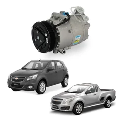 Compressor de Ar Condicionado Agile Montana CS20078 Original Delphi Novo Com Garantia