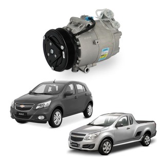 Compressor de Ar Condicionado Agile Montana CS20078 Original Delphi Novo Com Garantia em Oferta na Shopee