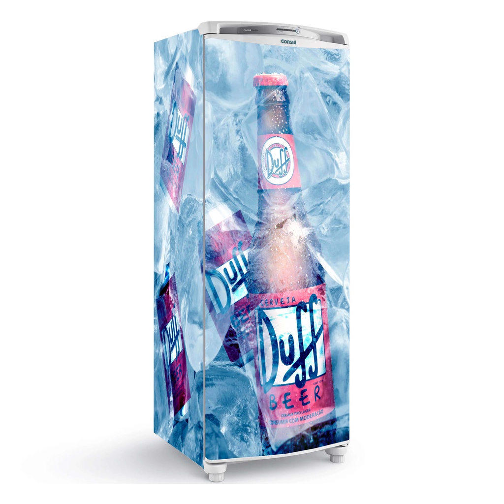 Adesivo Decorativo Geladeira Frente Freezer Laterais Cerveja