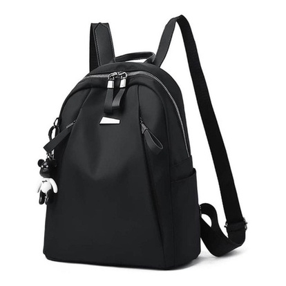 Mochila De Viagem Feminina Antifurto Casual De Tecido