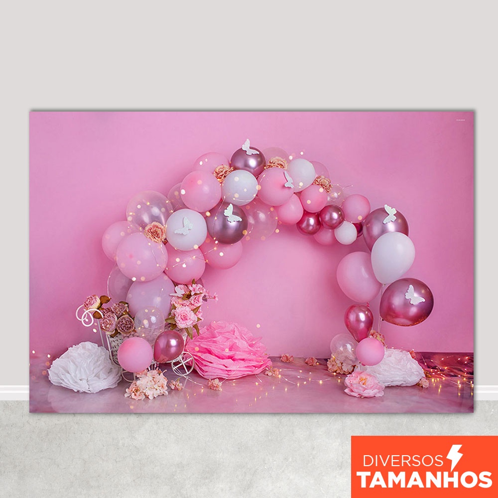Fundo Fotográfico Infantil Borboleta Cenário Smash The Cake Painel Em Tecido Sublimado para Foto em Oferta na Shopee