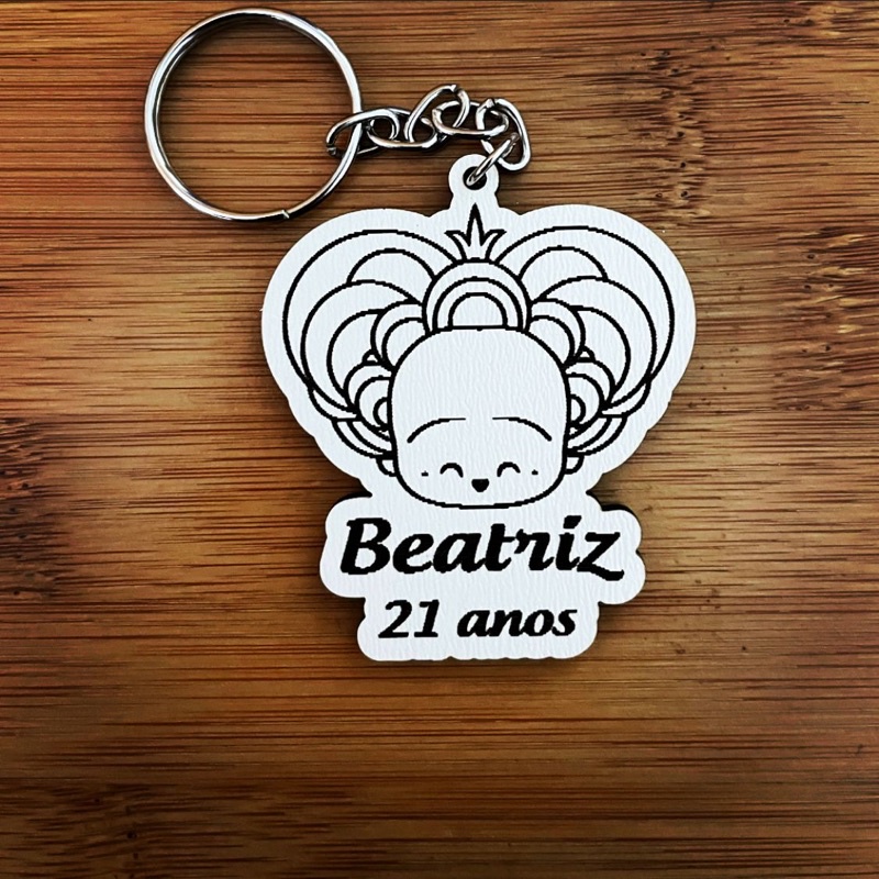 Kit de Chaveiros Malévola Aniversário Brinde Aniversário Infantil em MDF