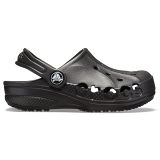 Sandália crocs baya clog kids  black em Oferta na Shopee