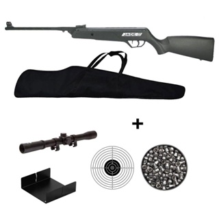 Carabina de Pressão New Jade 5.5mm - CBC + Capa + Chumbo + Luneta 4x20 + Alvo + Porta Alvo em Oferta na Shopee