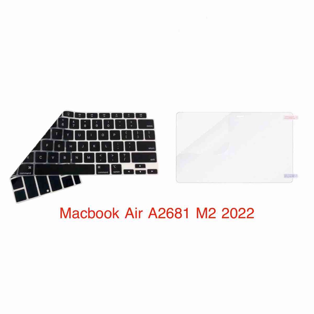 Película Capa De Teclado Macbook Air 13 A2681 Modelo M2 2022