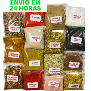 TEMPÉROS PREMIUM DIVERSAS ESPECIARIAS SAFRA NOVA FABRICADO TODA SEMANA PROMOÇÃO