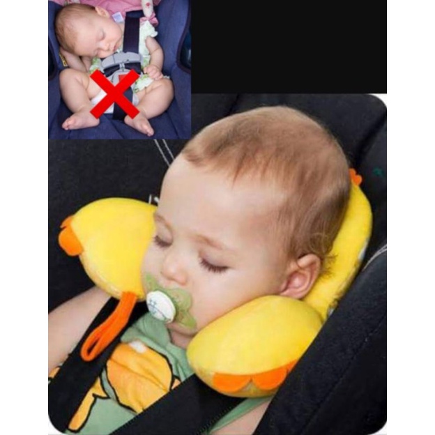 Almofada/apoio cabeça/pescoço bebê/infantil para bebê conforto