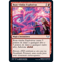 Boas-Vindas Explosivas - Magic The Gathering