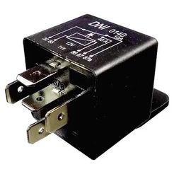 Relé Auxiliar Universal Com Suporte 12v 40/10a - Dni0140