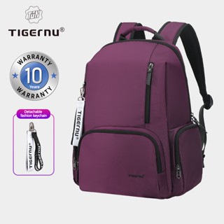 Tigernu Mochila Impermeável Coreana Mulheres Viajam Bolsa Escolar De Grande Capacidade Leve Para Laptop Pacote 9178
