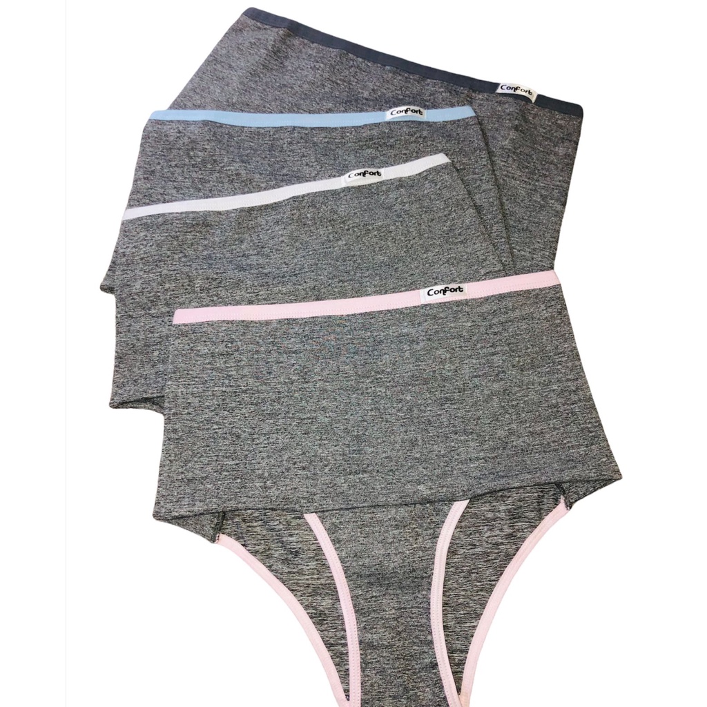 2 Calcinha Cinta Modeladora Cintura Alta Reforçada Calcinha Zero Barriga em Oferta na Shopee